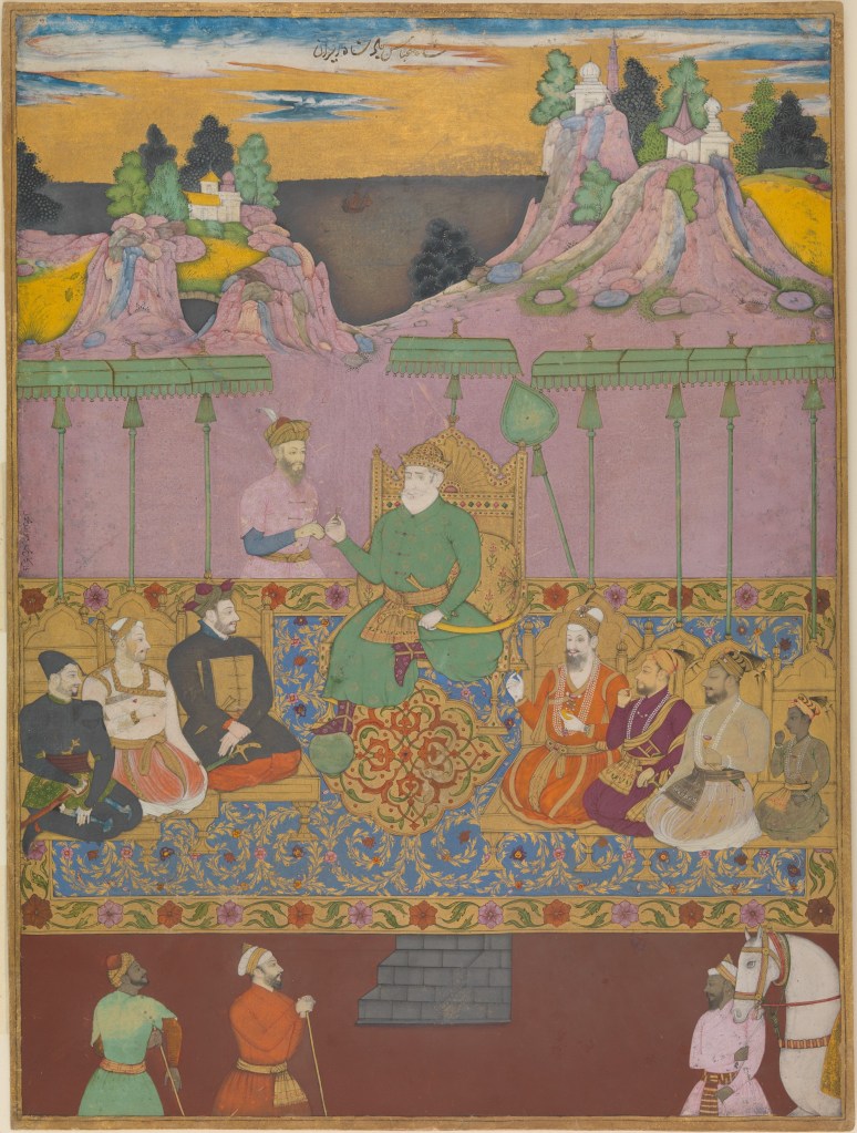 The House of Bijapur Painting by Kamal Muhammad Painting by Chand Muhammad Indian ca. 1680